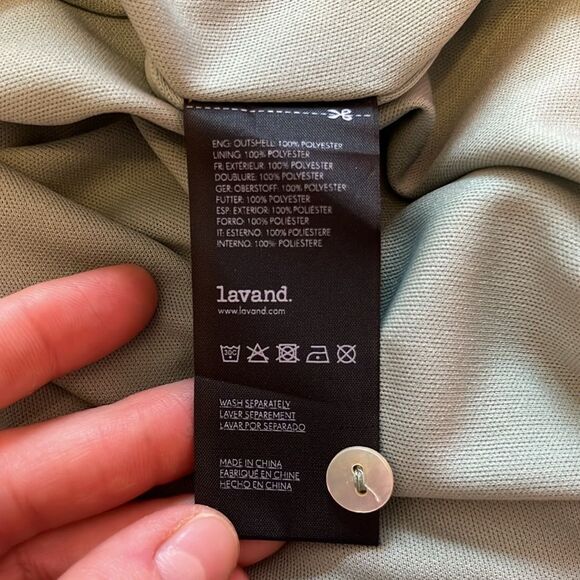 Anthropologie Lavand Minted Meadow Dress Pleated Semi Sheer Fairy Cottage Sz 4 - Picture 15 of 15